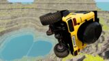 Cars vs Leap of Death BeamNG drive #32