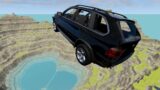 Cars vs Leap of Death BeamNG drive #40