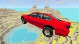 Cars vs Leap of Death BeamNG drive #67