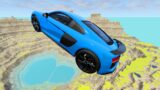 Cars vs Leap of Death BeamNG drive #68