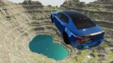 Cars vs Leap of Death BeamNG.drive Crashes #392