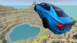Cars vs Leap of Death – Jump into Water BeamNG.drive #4