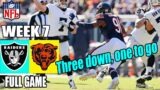 Chicago Bears vs Las Vegas Raiders [Week 7] FULL GAME | NFL Highlights TODAY 2023