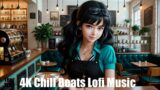 Chill Beats Music – Lofi Sinful City | (AI) Audio Reactive Cinematic Anime | Afternoon Latte