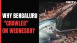 Commuters Remained Stuck For Hours In Bengaluru's Chaotic Traffic On Wednesday