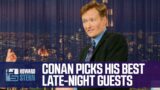 Conan O’Brien Picks His Favorite Late-Night Guests