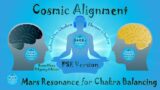 Cosmic Alignment:  Mars Resonance for Throat Chakra Balancing