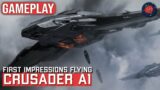 Crusader A1 Rough Gameplay & First Impressions | It Looks Just As Good!