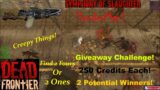 Dead Frontier 3D | Impaler Crossbow VS SlenderMan (Giveaway Challenge READ BELOW)