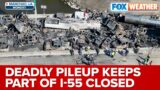 Death Toll Rises, At Least 158 Vehicles Involved In Massive Pileup On I-55 In Louisiana