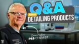 Decoding Car Detailing Chemistry: Your Top Questions Answered by a Chemist!