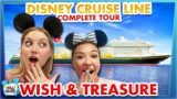 Disney Cruise Line Complete Tour — Wish & Treasure Ships