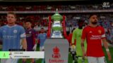 EA SPORTS FC 24 Manchester City beats Manchester United in FA Cup