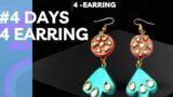 Earring – 4 #4Days4EARRINGS  #Earrings  series Terracotta Jewellery