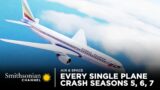 Every Single Plane Crash – Air Disasters Seasons 5, 6, 7