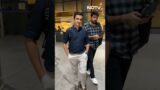 Ex-India Cricketer Gautam Gambhir Spotted At Airport