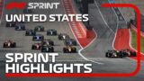 F1 Sprint Highlights | 2023 United States Grand Prix