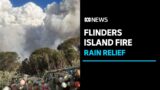 Fire threat on Flinders Island eases but residents urged to remain alert | ABC News