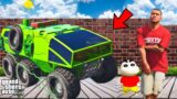 Franklin And Shinchan Help Stranger Or Stealing Mars Car In GTA V