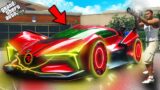 GTA 5 : Franklin Shinchan & Pinchan Make Most Unique God Super Car GTA 5 !