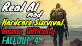 HERE WE GO AGAIN | FALLOUT 4 | Real AI Mod Hardcore Exploration Series 2 | NEW GAMEPLAY