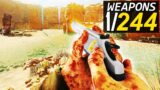 HUGE 244 WEAPON GUN GAME ON DESERT ARENA BO3 CUSTOM ZOMBIES!!!