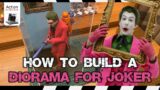 How to build a diorama for Cesar Romero Joker 1966 Sixth Scale Figure from Mars Toys – MAT013-A