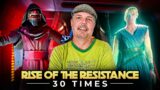 I RODE Rise of the Resistance 30 TIMES | Here's what I learned