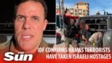 IDF confirms Hamas terrorists have taken Israeli hostages and horrifying death toll
