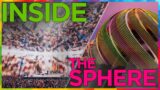 INSIDE the Sphere (makes A's stadium, NBA arena difficult in Las Vegas)
