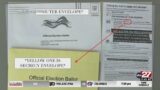 Incorrect mail-in ballot instructions