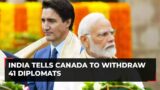 India tells Canada to withdraw dozens of diplomats from the country