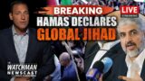 Israel EMERGENCY Government as Gaza War RAGES; Hamas Declares GLOBAL Jihad | Watchman Newscast LIVE