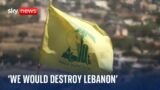 Israeli commander: 'If Hezbollah attacked us, we would destroy Lebanon'