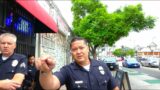 LAPD PUSH ME BACK FOR CAMERA/THREATEN TO ARREST ME/PLAY TAPE GAMES/DISRESPECTFUL SARCASTIC TYRANTS