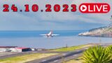 LIVE At Madeira Island Airport 24.10.2023