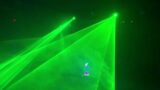 Laser show at (circus funtasia 10th anniversary show pool Cornwall) 2023 2k resolution