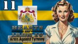 Let's Play Hearts of Iron 4 Arms Against Tyranny AAT | HOI4 Kingdom of Sweden Gameplay Episode 11