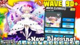Level 175 Muchi (Goddess) in Extreme Infinite Mode + New Blessing | All Star Tower Defense ROBLOX