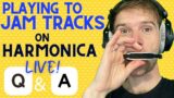Live Harmonica Q&A – Jamming to Backing Tracks