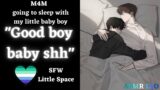 M4M Taking my baby boy to bed :) [ASMR] [SFW] [LittleSpace]