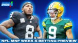 MNF Week 5 Preview: Packers at Raiders | Covering the Spread – October 9