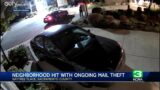 Mail thief caught on camera in Sacramento County