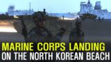 Marine Corps Landing on the North Korean Beach (World War 25)