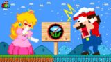 Mario and Peach but ICE Flower are Forbidden here! | Super Mario Bros. Wonder | Game Animation