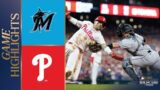 Marlins vs. Phillies Wild Card Game 1 Highlights (10/3/23) | MLB Highlights