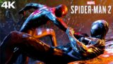 Miles Morales vs Peter Parker Boss Fight – SPIDER-MAN 2 (4K 60FPS) Ultra HD