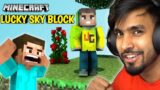 Minecraft Lucky Sky Block @TechnoGamerzOfficial