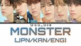 Monster By LIL LEAGUE from EXILE TRIBE (Colour Coded Lyrics) [JPN/KAN/ENG]
