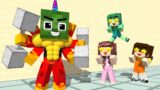 Monster School :  ZOMBIE Super Strong Help His Friends – Minecraft Animation